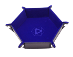 Die Hard Folding Hex Tray w/ Blue Velvet